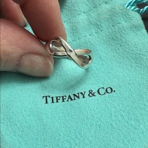 Tiffany & Co. Silver Infinity Ring
